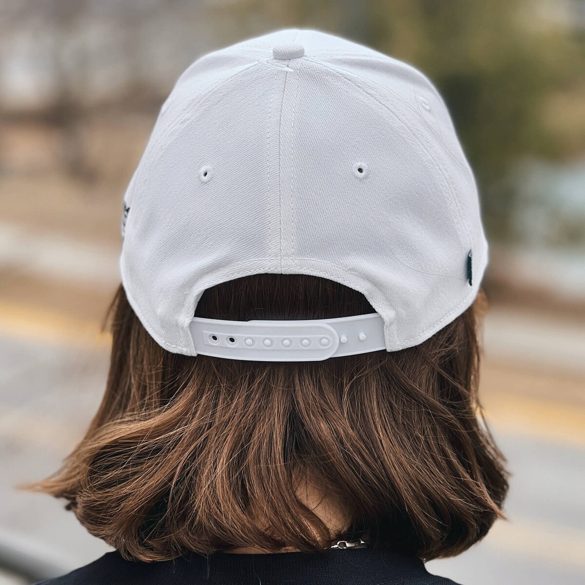 Legacy Cyclones Script White Structured Hat